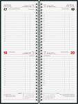 2026 Brunnen Vormerkbuch 784 108×297 mm sw