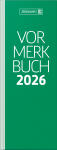 2026 Brunnen Vormerkbuch 785 108×297 mm Papier grün