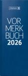 2026 Brunnen Vormerkbuch 786 110×297 mm blau