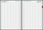 2026 Brunnen Buchkalender 789 A4 grau