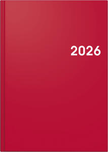 2026 Brunnen Buchkalender 795 A5 rot
