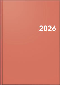 2026 Brunnen Buchkalender 795 A5 coral