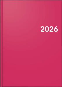 2026 Brunnen Buchkalender 795 A5 Papier pink