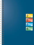 2026 Brunnen Buchkalender DATAline 796 40 A5 blau