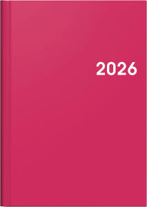 2026 Brunnen Buchkalender 796 A5 Papier pink