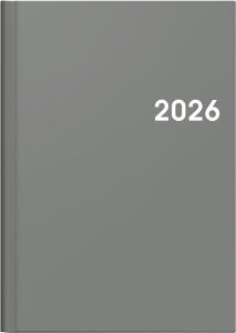 2026 Brunnen Buchkalender 796 A5 grau
