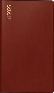 2026 Rido Taschenkalender TM 15 A6 bordeaux