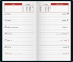 2026 Rido Taschenkalender TM 15 A6 sw