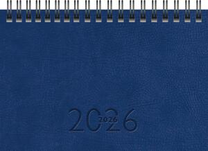 2026 Rido Taschenkalender TM 17/contacter A6 quer blau