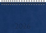 2026 Rido Taschenkalender TM 17/contacter A6 quer blau