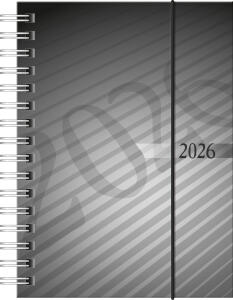 2026 Rido Taschenkalender perfect/Technik I A6 anthrazit