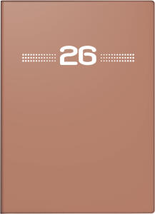 2026 Rido Taschenkalender perfect/Technik I A6 caramel