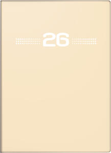 2026 Rido Taschenkalender perfect/Technik I A6 sand