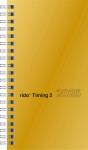 2026 Rido Taschenkalender Timing 2 A6 gold