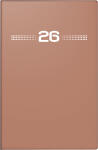 2026 Rido Taschenkalender partner/Industrie I A7 caramel