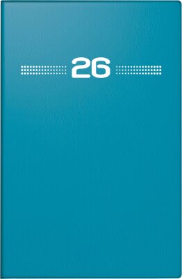 2026 Rido Taschenkalender partner/Industrie I A7 petrol