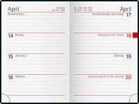 2026 Rido Taschenkalender partner/Industrie I A7 petrol