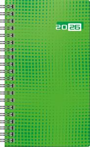 2026 Rido Taschenkalender Taschenplaner int. A6 Papier grün