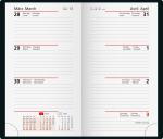 2026 Rido Taschenkalender Taschenplaner int. A6 sw