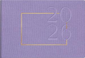 2026 Rido Taschenkalender Septimus „Lavender“ A6 quer