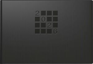 2026 Rido Taschenkalender Septimus A6 quer Papier sw