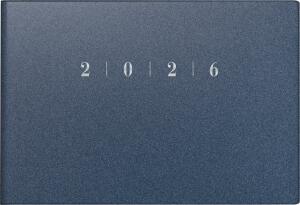 2026 Rido Taschenkalender Septimus A6 quer blau