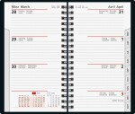 2026 Rido Taschenkalender Taschenplaner int. A6 sw