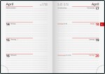 2026 Rido Taschenkalender perfect/Technik I A6 dunkelblau