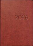 2026 Rido Taschenkalender perfect/Technik I A6 bordeaux