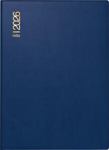 2026 Rido Taschenkalender Technik II A6 blau