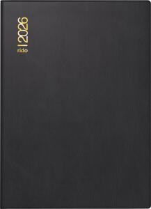 2026 Rido Taschenkalender Technik II A6 sw