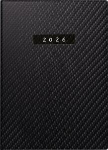 2026 Rido Taschenkalender Technik II „Carbon“ A6