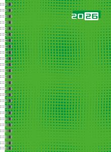 2026 Rido Buchkalender futura 2 A5 Papier grün