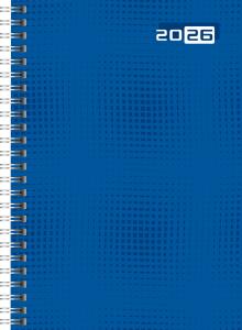 2026 Rido Buchkalender futura 2 A5 Papier blau