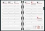 2026 Rido Buchkalender futura 2 A5 Papier blau