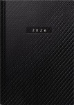 2026 Rido Buchkalender futura 2 „Carbon“ A5
