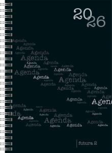 2026 Rido Buchkalender futura 2 A5 sw