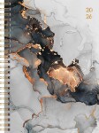 2026 Rido Buchkalender Premium YL „Marble“ A5...