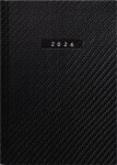 2026 Rido Buchkalender Chefplaner „Carbon“ A5