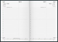 2026 Rido Buchkalender Chefplaner A5 sw