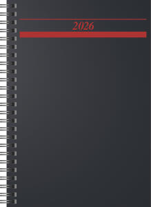 2026 Rido Buchkalender Timing 1 A5 sw