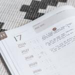 2026 Rido 10-Jahres-Kalender 2026-2035 „10 Years of Moments“ A4