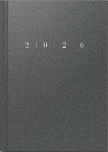 2026 Rido Buchkalender studioplan int. 168×240 mm grau