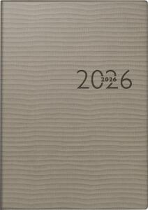 2026 Rido Buchkalender studioplan int. 168×240 mm grau