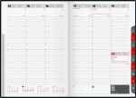 2026 Rido Buchkalender studioplan int. 168×240 mm grau