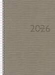 2026 Rido Buchkalender studioplan int. 168×240 mm grau