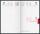 2026 Rido Buchkalender reise-merker 102×172 mm weinrot