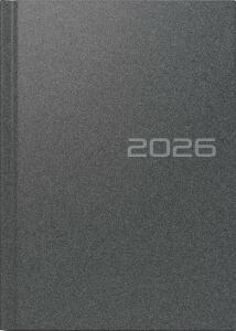 2026 Rido Buchkalender Mentor A5 grau