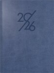 2026 Rido Buchkalender Mentor A5 blau