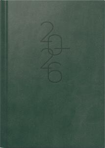 2026 Rido Buchkalender Mentor A5 dunkelgrün